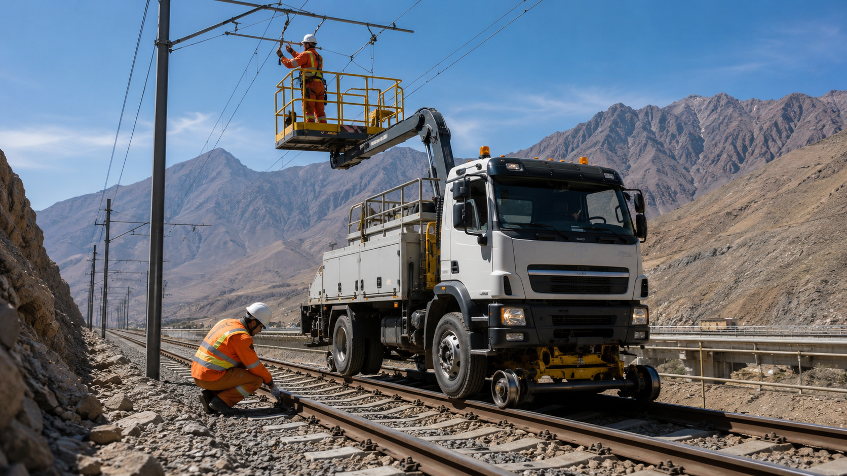 Beneficios y aplicaciones del Hi-Rail en la industria ferroviaria