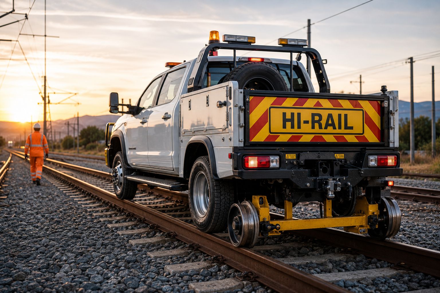 Beneficios y aplicaciones del Hi-Rail en la industria ferroviaria